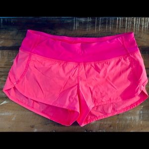 Lululemon speed shorts size 4